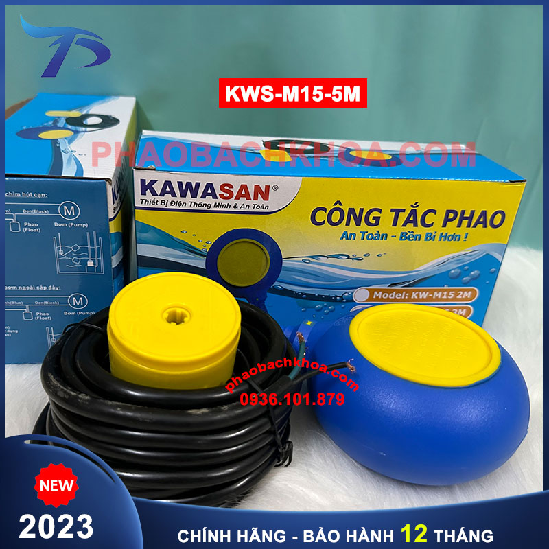 Công tắc phao Kawasan KWS-M15-5m