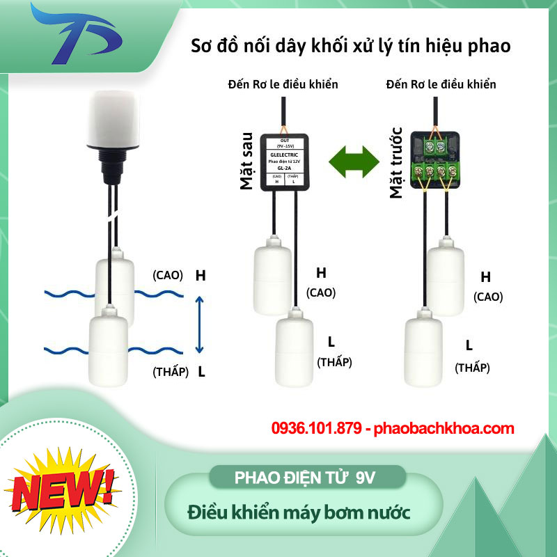 Phao điện tử bồn nước 9v là gì