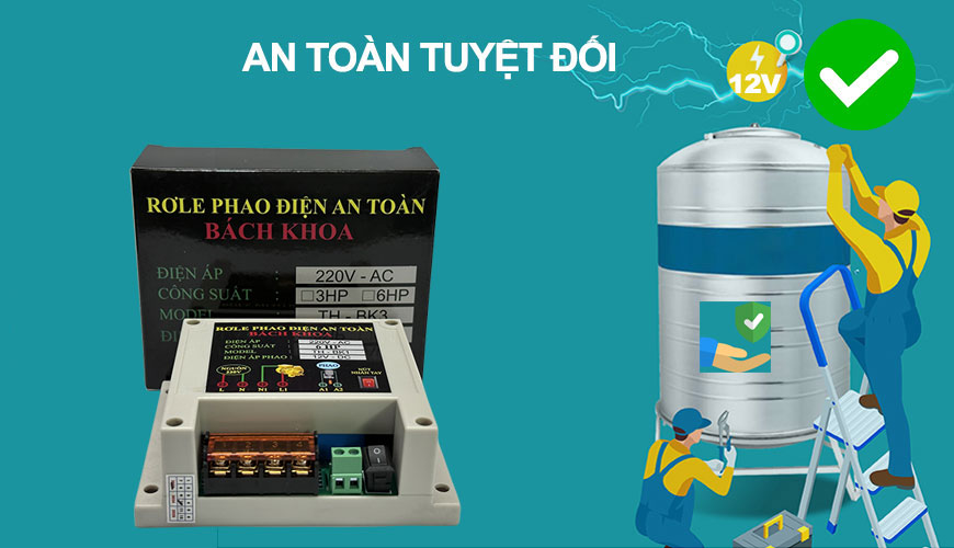 Relay an toàn phao điện